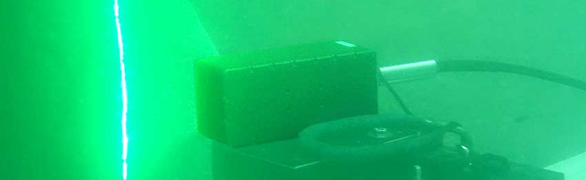 Underwater laser scanning