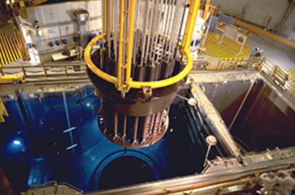 Main wedge scan from a BWR