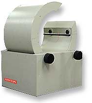 Rear view of the extrusion measuring unit