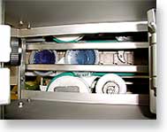 Fruit cups in the spin zone