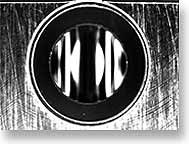 A clean gas seal surface