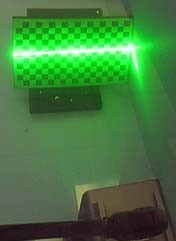 Underwater laser calibration